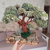 Подарок ко дню влюбленных - натуральное дерево из цетрарии
