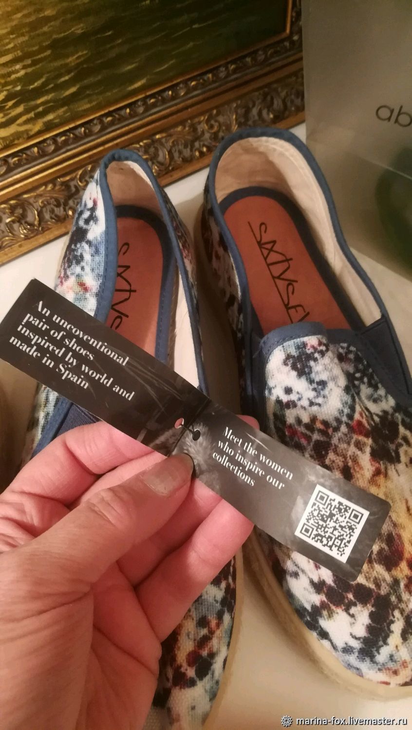 Винтаж: Эспадрильи Испания! Джут текстиль 36 р кожа стелька купить в ...