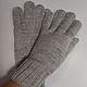 Knitted gloves 2182S light gray. Gloves. HOBBIMANIYA. Online shopping on My Livemaster.  Фото №2