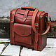 Hand-made bag, leather bag. Valise. Lemberg Leather. Online shopping on My Livemaster.  Фото №2