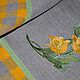 Path on the table ' Embroidery yellow tulips'. Tablecloths. Olga Lado. My Livemaster. Фото №4