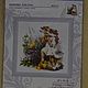 Cross stitch kit 'Girl with ducklings'. Patterns for embroidery. DominikaSamara. Online shopping on My Livemaster.  Фото №2