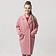 Coat Red and white cashmere and wool from AMODAY
