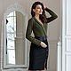 Dress ' Olive branch'. Dresses. Designer clothing Olesya Masyutina. Online shopping on My Livemaster.  Фото №2