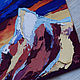 Картина маслом Горный пейзаж "Гималаи" Горы на закате. Картины. Картина от Ани. Ярмарка Мастеров.  Фото №5