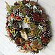 Christmas wreath 'Positive'. Wreaths. Zuli. Online shopping on My Livemaster.  Фото №2