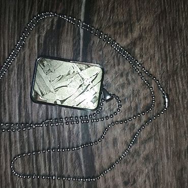 ручной работы. Ярмарка Мастеров - ручная работа Стальной кулон