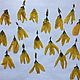 Цветы форзиции сушеные 30 штук, Сухоцветы для творчества, Москва,  Фото №1