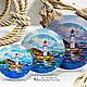 Decorative plates Tokarevsky lighthouse. Vladivostok, Decorative plates, Vladivostok,  Фото №1