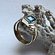 Men's Gold Ring with Emerald (3,06 ct) Handmade Ring. Rings. Bauroom - vedic jewelry & gemstones (bauroom). My Livemaster. Фото №4