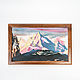Reproduction of a picture in a frame ' THE MESSAGE OF SHAMBHALA. 1946». N. To. Roerich. KR14. Pictures. ART OF SIBERIA. Online shopping on My Livemaster.  Фото №2