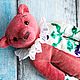 Мишка Кандинский с лавандой и гречкой. Мягкие игрушки. Татьяна Косова (tatyanakosova). Ярмарка Мастеров.  Фото №5