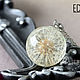 Кулон одуванчик шар 2,5 см эпоксидная смола, одуванчик украшение. Кулон. ECLIPTA jewelry ••Мария Штерн••. Интернет-магазин Ярмарка Мастеров.  Фото №2