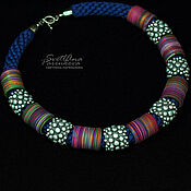 Украшения handmade. Livemaster - original item Collar de color mágico (634) (589) joyería de diseño. Handmade.