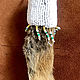 Order Rabbit's foot 'Luck' with beaded clover. breath of eternity. Livemaster. . Amulet Фото №3