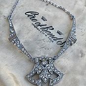 Винтаж handmade. Livemaster - original item A necklace that fits around the neck. Art Deco. USA. Handmade.