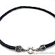 Choker, cord 'Wolves' braided leather 6 mm,. Chokers. Urbanstyle. My Livemaster. Фото №6