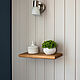 Order A set of wall shelves in natural color, 30 cm and 45 cm. Foxwoodrus. Livemaster. . Shelves Фото №3