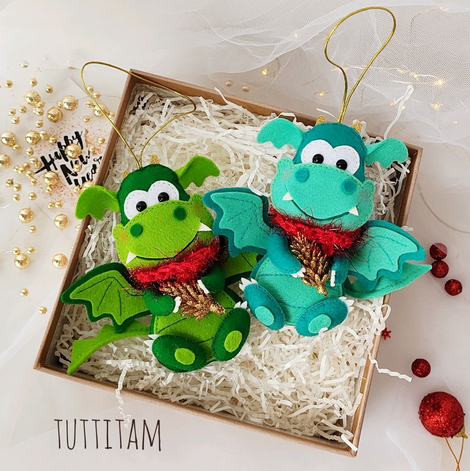 Дракон,дракончик,символ года 2024,игрушка на елку купить в интернет ...