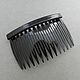 Foundation for comb, material plastic, color black, size 71*46 mm (art. 1550)
