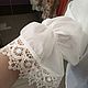 Блузка из тончайшего хлопка с шелком в Викторианском стиле. Блузки. Анна-Лиза (Мода вне времени ТМ). Ярмарка Мастеров.  Фото №5