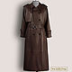 Trench coat 'Mara' from natural. leather/suede (any color), Raincoats and Trench Coats, Podolsk,  Фото №1