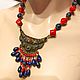 Necklace with coral 'Egypt', Necklace, Moscow,  Фото №1