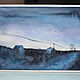 Watercolor painting ' Winter night'. Pictures. Akravny_art (akrainy). Online shopping on My Livemaster.  Фото №2