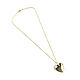 Gold-plated heart pendant, heart pendant, opening locket. Pendants. Irina Moro. My Livemaster. Фото №6