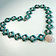 Necklace Turquoise with Rose Quartz. Necklace. Bijoudelice. My Livemaster. Фото №5