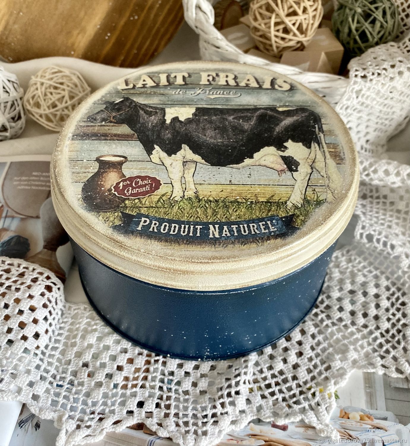 Банка для печенья и сладостей. Серия “LAIT FRAIS” купить в интернет ...