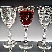 Посуда handmade. Livemaster - original item Large wine glasses. Handmade.