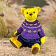 Мишка Тедди Аметист. Мишки Тедди. Teddy Dreams. Интернет-магазин Ярмарка Мастеров.  Фото №2