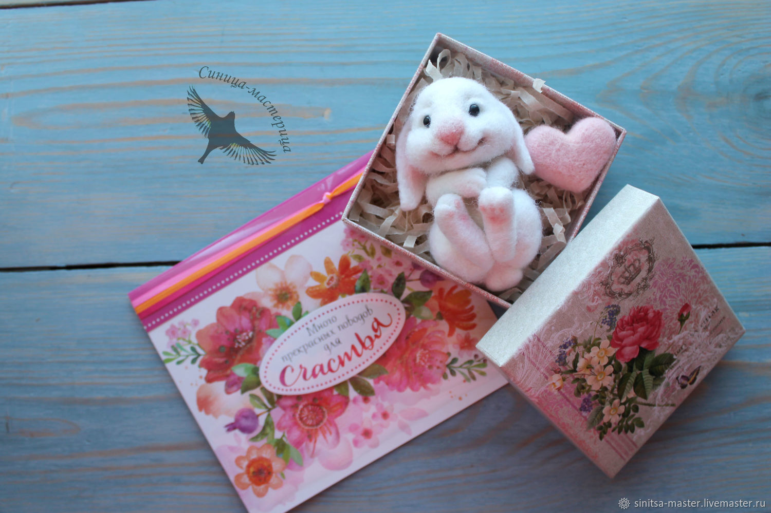 Needle Felted Bunny, Felted Toy, Voronezh,  Фото №1