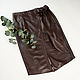 Skirts leather eco-leather, Skirts, Novosibirsk,  Фото №1