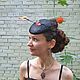 Шляпки с вуалью - разных цветов и декора. Шляпы. Я люблю шляпки (ilovehat). Ярмарка Мастеров.  Фото №12