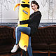 A huge Banana is a cool birthday gift for a girl. Fun. Larisa dizajnerskaya odezhda i podarki (EnigmaStyle). Ярмарка Мастеров.  Фото №5
