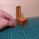 Chair for 1/12 Dollhouse. Doll houses. papa-marko. Online shopping on My Livemaster.  Фото №2