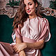 'Monaco ' silk dress, gradient beige, Dresses, St. Petersburg,  Фото №1