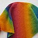 Woolen knitted scarf, shawl rainbow winter gift girl sister. Kerchiefs. Knit Studio Yana Buryak. Online shopping on My Livemaster.  Фото №2
