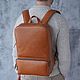 Men's leather backpack ' Roy'. Backpacks. DragonBags - Rucksack leather. My Livemaster. Фото №5