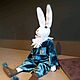 Rabbit Edward. Handmade. THE ONLY INSTANCE, Stuffed Toys, Moscow,  Фото №1