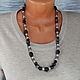 Obsidian and agate beads. Beads2. Magic box. My Livemaster. Фото №4
