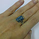 ring with kyanite. Rings. Lidiajewelry. My Livemaster. Фото №5
