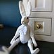 Rabbit Edward. Handmade. THE ONLY INSTANCE. Stuffed Toys. monours. My Livemaster. Фото №5