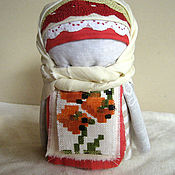 Куклы и игрушки handmade. Livemaster - original item Doll Krupenichka (Zernovushka) amulet for well-being. Handmade.