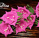 Fuchsia pink artificial flowers from Tamarana with white stamens. Flowers artificial. DivaArtFlowers. Online shopping on My Livemaster.  Фото №2