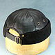 Order Docker beanie leather hat DBH-40. Bluggae Custom Headwear. Livemaster. . Caps Фото №3