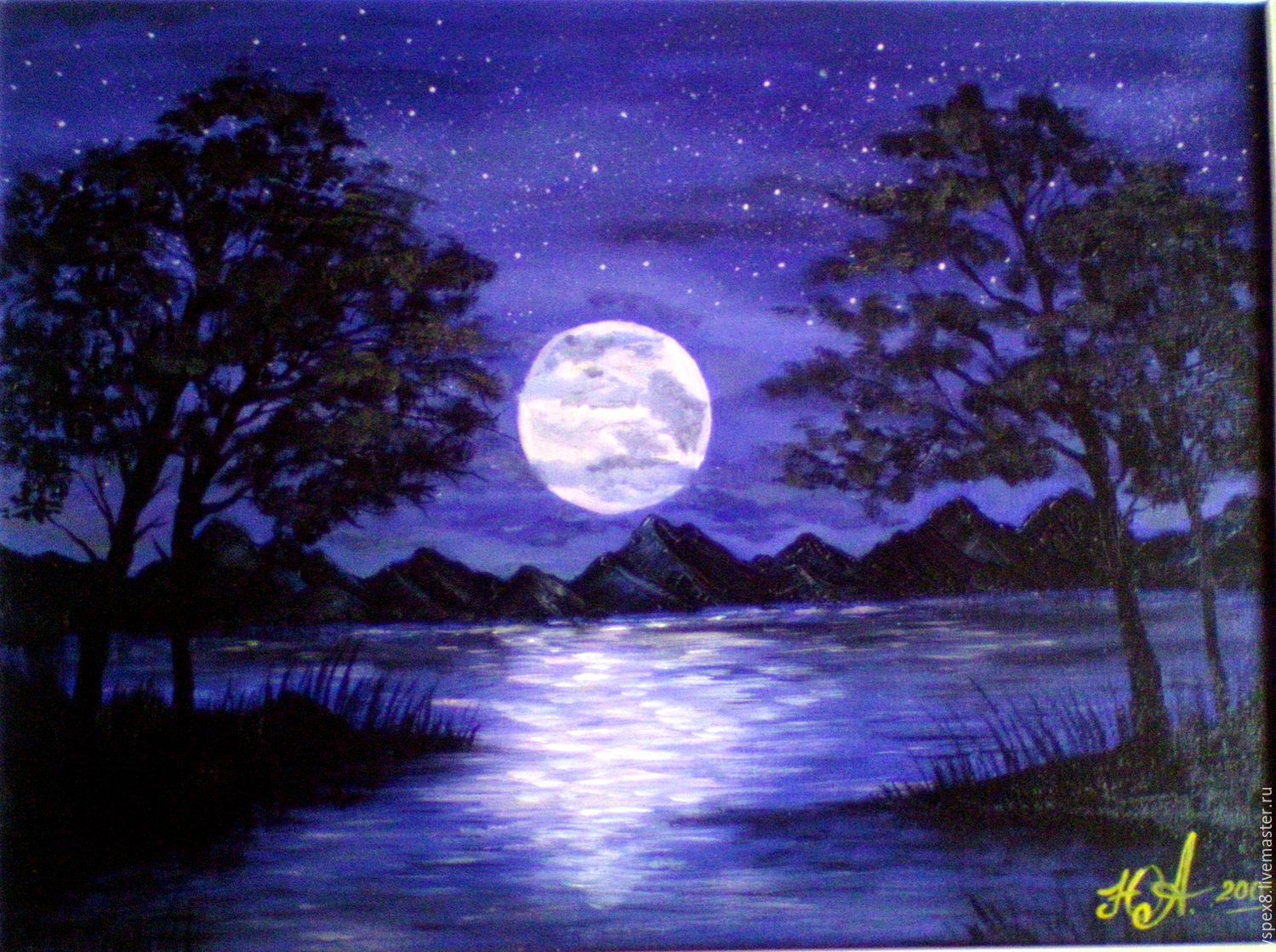 Музыка ночной пейзаж. Ночной пейзаж живопись. Лунная ночь. Лунный пейзаж. Ночной пейзаж рисунок.