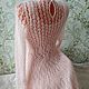 Elegant dress ' In the arms of Mohair-4'. Dresses. hand knitting from Galina Akhmedova. My Livemaster. Фото №4